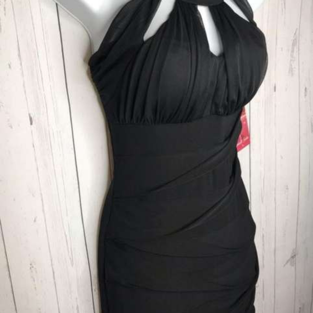 Emerald Sundae Size Medium Black Bodycon Dress